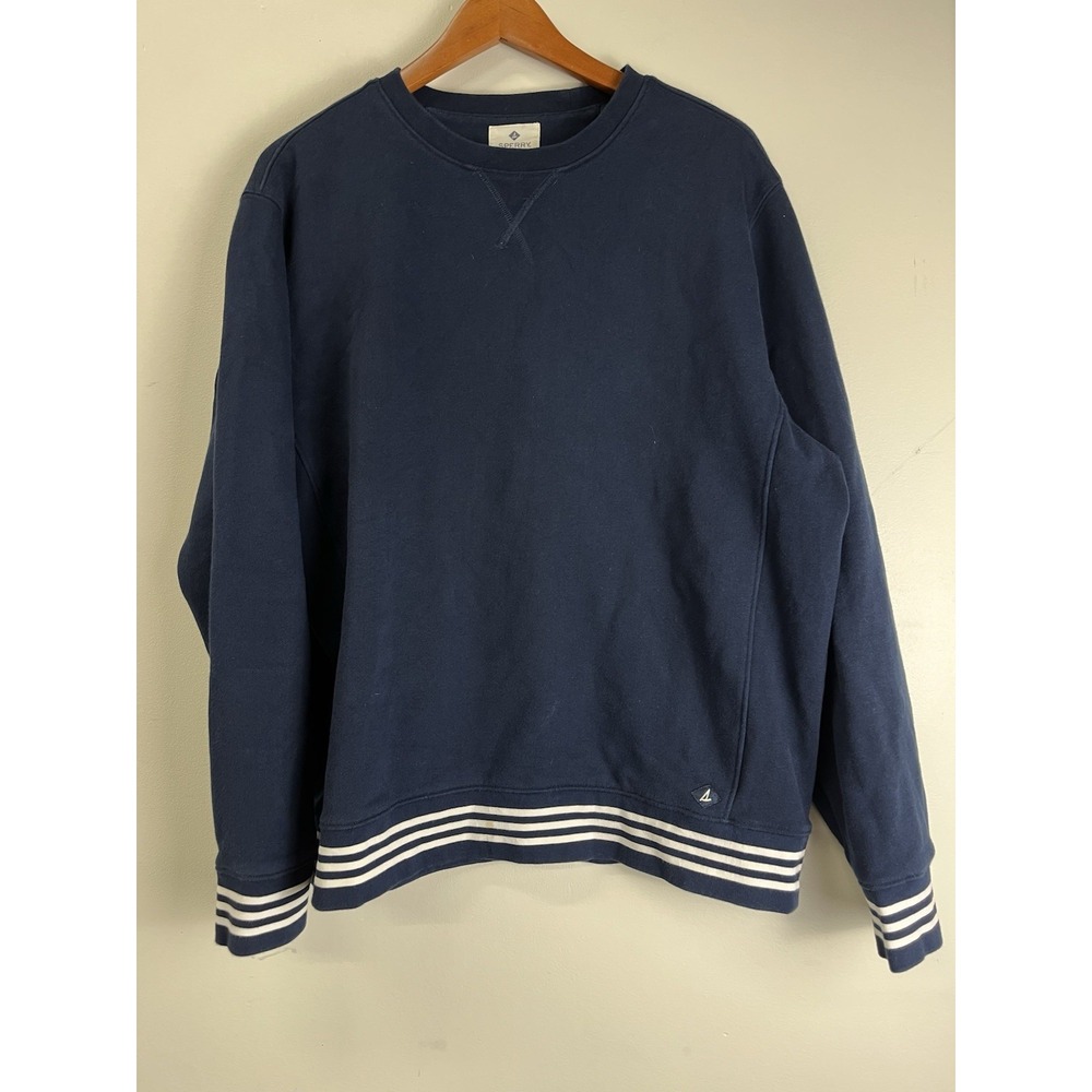 Sperry Nautical Coastal Vibes Women's Sweatshirt Xl